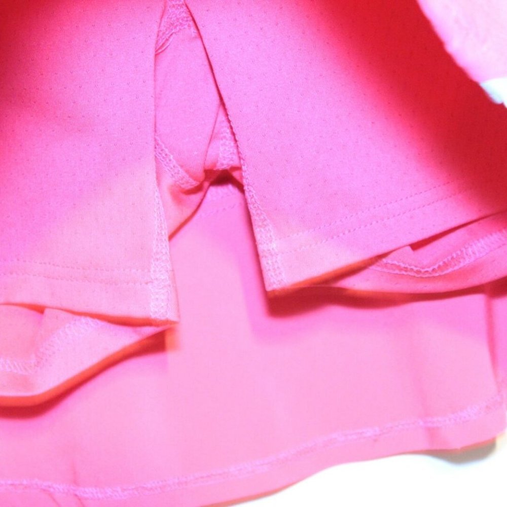 ✨2/$20 Title Nine Pink Flounce Reflective Tennis Skort Skirt Shorts XS H12413 - Picture 8 of 12